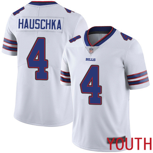 Youth Buffalo Bills 4 Stephen Hauschka White Vapor Untouchable Limited Player NFL Jersey
